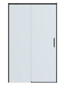 CEZARES Plane Душевая дверь в нишу раздвижная профиль - оружейная сталь / стекло - прозрачное, ширина 130 см PLANE-BF-1-130-C-GM