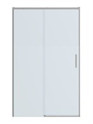 CEZARES Plane Душевая дверь в нишу раздвижная профиль - сатин / стекло - прозрачное, ширина 110 см PLANE-BF-1-110-C-IN