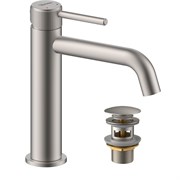 LEMARK Смеситель Beluga LMF-8012B-BN для раковины, никель LMF-8012B-BN