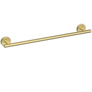 LEMARK Полотенцедержатель BELUGA настенный, сталь, брашированное светлое золото LMA-8013S-BRLG