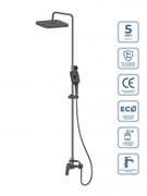 BELBAGNO Due Душевая стойка со смесителем DUE-DOCM-GM DUE-DOCM-GM