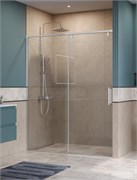 BELBAGNO Soft Close-1 Душевая дверь в нишу раздвижная ширина 130 см, профиль - хром / стекло - прозрачное SOFT_CLOSE-1-BF-1-130-C-Cr