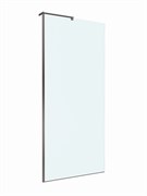 BELBAGNO Uno Душевая перегородка ширина 90 см, профиль - оружейная сталь / стекло - прозрачное UNO-L-1-TB-90-C-GM