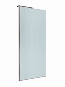 BELBAGNO Uno Душевая перегородка ширина 90 см, профиль - оружейная сталь / стекло - прозрачное UNO-L-1-TB-90-FL-GM