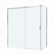 BELBAGNO Soft Close-2 Душевой уголок прямоугольный размер 180x90 см профиль - хром / стекло - прозрачное, двери раздвижные SOFT_CLOSE-2-AH-1-180/90-C-Cr