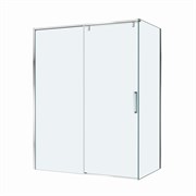BELBAGNO Soft Close-1 Душевой уголок прямоугольный размер 150x90 см профиль - хром / стекло - прозрачное, двери раздвижные SOFT_CLOSE-1-AH-1-150/90-C-Cr