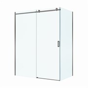 BELBAGNO Soft Close-2 Душевой уголок прямоугольный размер 160x90 см профиль - оружейная сталь / стекло - прозрачное, двери раздвижные SOFT_CLOSE-2-AH-1-160/90-C-GM