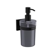 VITRA Дозатор для мыла Root A4480736 подвесной 445 мл матовый черный пластик A4480736