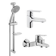 VITRA Комплект смесителей Axe S A49152EXP хром латунь A49152EXP