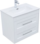 AQUANET Тумба с раковиной Бостон new 70 (Flash) цв.белый сатин AQUANET-345369