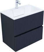 AQUANET Тумба с раковиной Джейн 70 цв.маренго (раковина Фортуна) AQUANET-332525