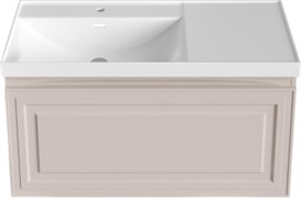 AQUANET Тумба под раковину Агата 100 бежевый AQUANET-345489