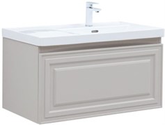 AQUANET Тумба под раковину Агата 90 бежевый AQUANET-345488