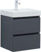 AQUANET Тумба под раковину Вега 2.0 50 маренго AQUANET-362543