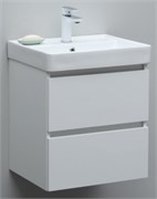 AQUANET Тумба под раковину Вега 50 белый глянец AQUANET-362540