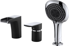 DK Каскадный смеситель врезной на борт ванны Berlin.Technische DA1434215 DA1434215