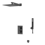 DK Душевая система для душа Bayern.Liszt DA2515705A04 встраиваемый термостатический черный DA2515705A04
