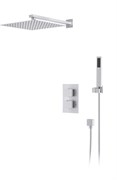 DK Душевая система для душа Bayern.Liszt DA2515708A04 встраиваемый термостатический матовый белый DA2515708A04