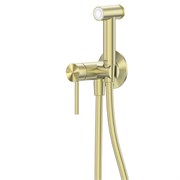 ABBER Смеситель Wasser Kreis 316 AF8125BG с гигиеническим душем, брашированное светлое золото AF8125BG