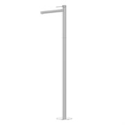 ABBER Смеситель Emotion 316 AF8843BST напольный для раковины, брашированная сталь AF8843BST