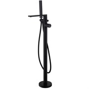 ABBER Смеситель Rund AF8715B напольный, черный матовый AF8715B