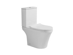 AQUATEK Leia Унитаз напольный с бачком 640*340*800, горизонтальный выпуск, тонкое сиденье с механизмом плавного опускания, крепеж AQ2716T-00