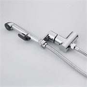 AQUATEK Alpha Комплект для гигиенического душа встроенный (смеситель + гигиеническая лейка + шланг) AQ1921CR