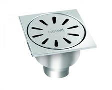 CREAVIT Трап для пола 15*15 D50 FS156A