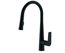 CREAVIT Смеситель для мойки спиральный ЧЕРНЫЙ MF8858S MF8858S