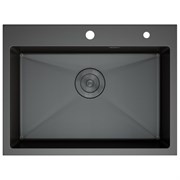 DK Кухонная мойка нержавеющая сталь графит (S605006) DKS605006