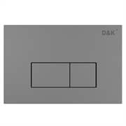 DK Клавиша смыва Rhein графит (арт.инсталл DI8050127) (DB1499006) DB1499006