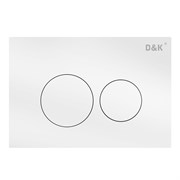 DK Клавиша смыва Bayern DB1529016.2 (арт.инсталл DI8050127), белый DB1529016.2