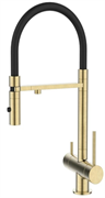 DK Смеситель для кухонной мойки с фильтром матовое золото (DA1462507Gold) DA1462507Gold
