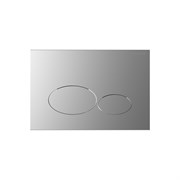AQUATEK Панель смыва KDI- 0000073 (GLC) хром матовый KDI-0000073