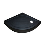 RAVAK Galaxy Pro/Elipso Pro Душевой поддон четверть круга размер 80x80 см, черный XA234401010BM