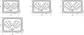 RAVAK Galaxy Pro/Gigant Pro Душевой поддон прямоугольный размер 120x70 см, белый XA03G101010
