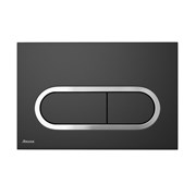 RAVAK Кнопка инсталяционная Chrome черная X01797