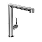 RAVAK Смеситель кухонный с поворотным изливом без донного клапана PU 016.00 X070143