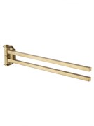 WONZON &amp; WOGHAND Полотенцедержатель поворотный LOTTE, Брашированное золото (WW-8331-BG) WW-8331-BG