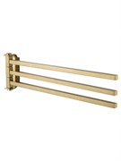 WONZON &amp; WOGHAND Полотенцедержатель поворотный LOTTE, Брашированное золото (WW-8341-BG) WW-8341-BG