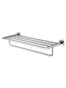 WONZON &amp; WOGHAND Полотенцедержатель с полкой EASY, Хром (WW-8181) WW-8181
