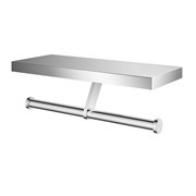 WONZON &amp; WOGHAND Двойной держатель для туалетной бумаги с полкой , Хром (WW-V3802-CR) WW-V3802-CR
