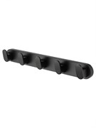 WONZON &amp; WOGHAND Вешалка с 5 крючками для ванной CARBON, Черный (WW-7755) WW-7755
