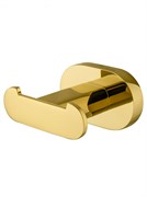 WONZON &amp; WOGHAND Двойной крючок для ванной FIRST, Глянцевое золото (WW-8425-LG) WW-8425-LG