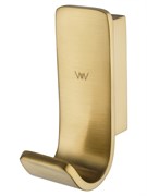 WONZON &amp; WOGHAND Крючок для ванной LOTTE, Брашированное золото (WW-8315-BG) WW-8315-BG