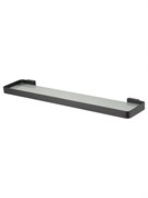 WONZON &amp; WOGHAND Стеклянная полка для ванной LOTTE, Черный матовый (WW-8327A-MB) WW-8327A-MB