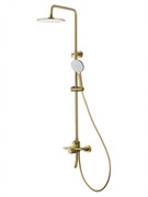 WONZON &amp; WOGHAND Душевая система CLICK, Брашированное золото (WW-N3S962-BG) WW-N3S962-BG