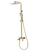 WONZON &amp; WOGHAND Душевая система FIT, Брашированное золото (WW-88739009-BG) WW-88739009-BG