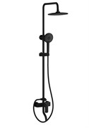 WONZON &amp; WOGHAND Душевая система Line, Черный матовый (WW-AE3354-MB) WW-AE3354-MB