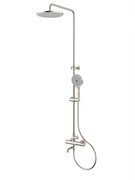 WONZON &amp; WOGHAND Душевая система ONYX, Брашированный никель (WW-816067-BN) WW-816067-BN